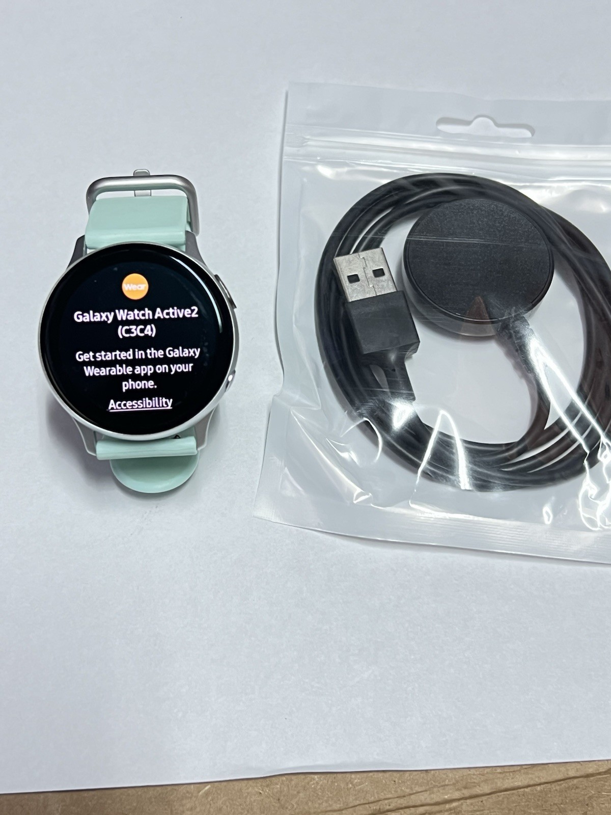 Samsung Galaxy Watch Active 2 SM-R830 40mm Aluminum Case with Sport Band…