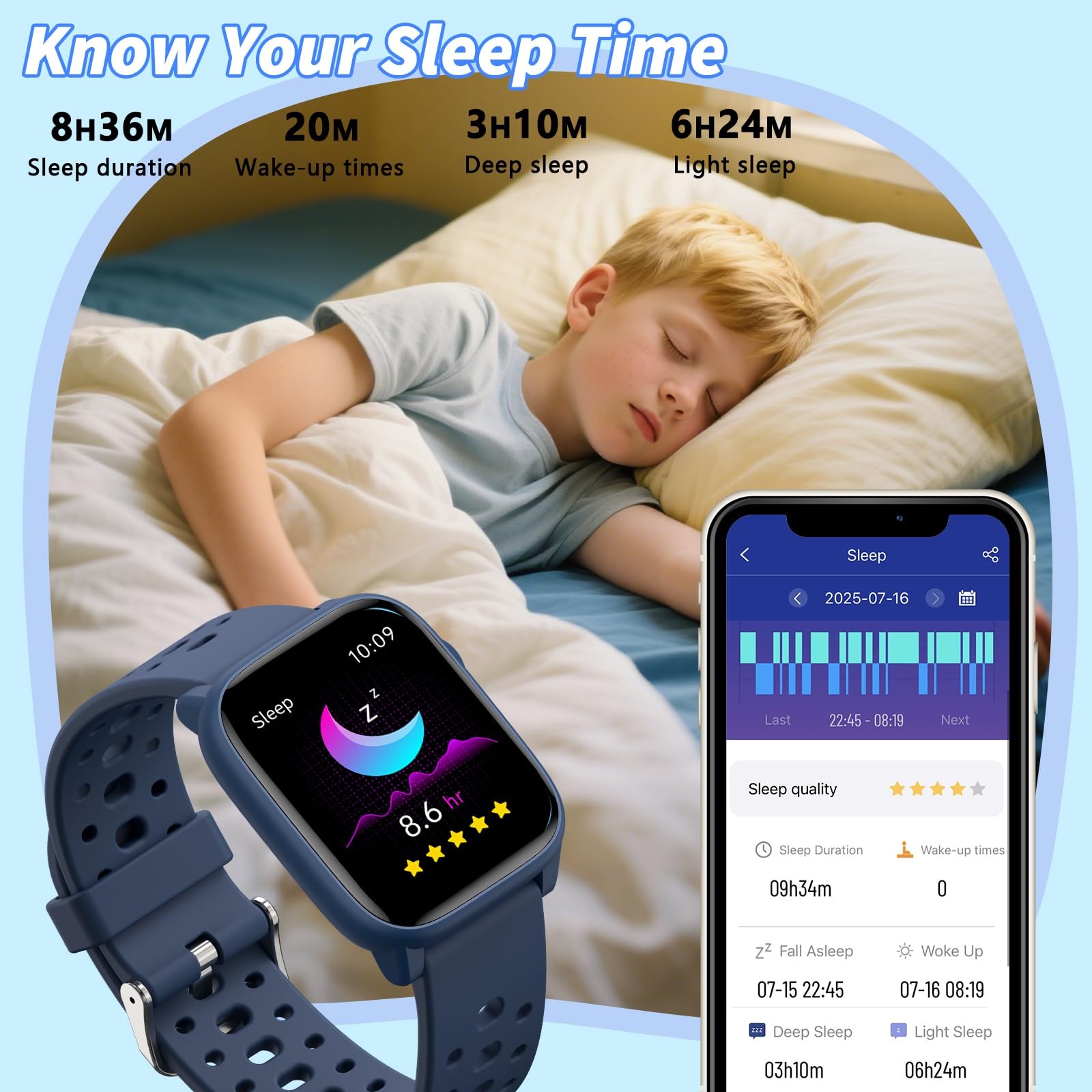 for with 12 Puzzle Games, 1.83″ Fitness Tracker Watch Heart Rate Sleep Monito…