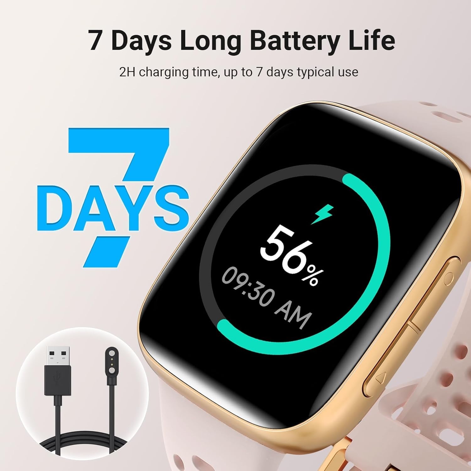 Reloj Inteligente Para iPhone Android De Mujer Smart Watch Pantalla Táct NEW US.