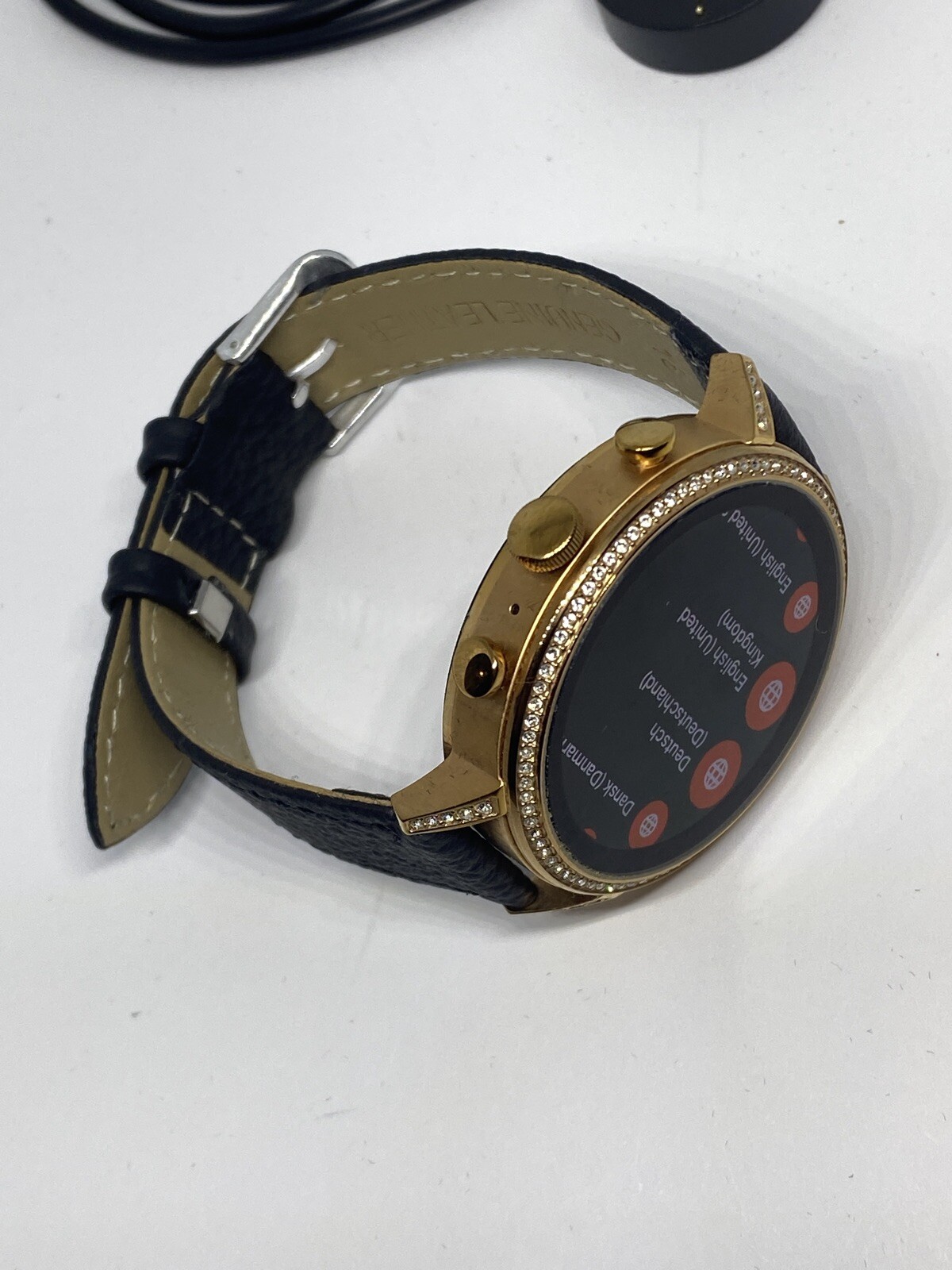 Fossil Gen 4 Authentic Digital Dial Smart Watch Custom Band FTW6015 AB167