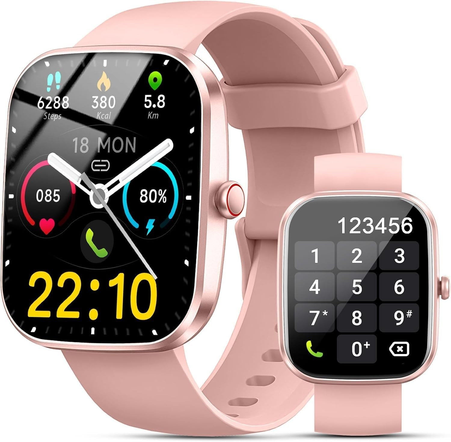 Reloj Inteligente de Mujer Hombre para Iphone Apple Samsung Android y Bluetooth