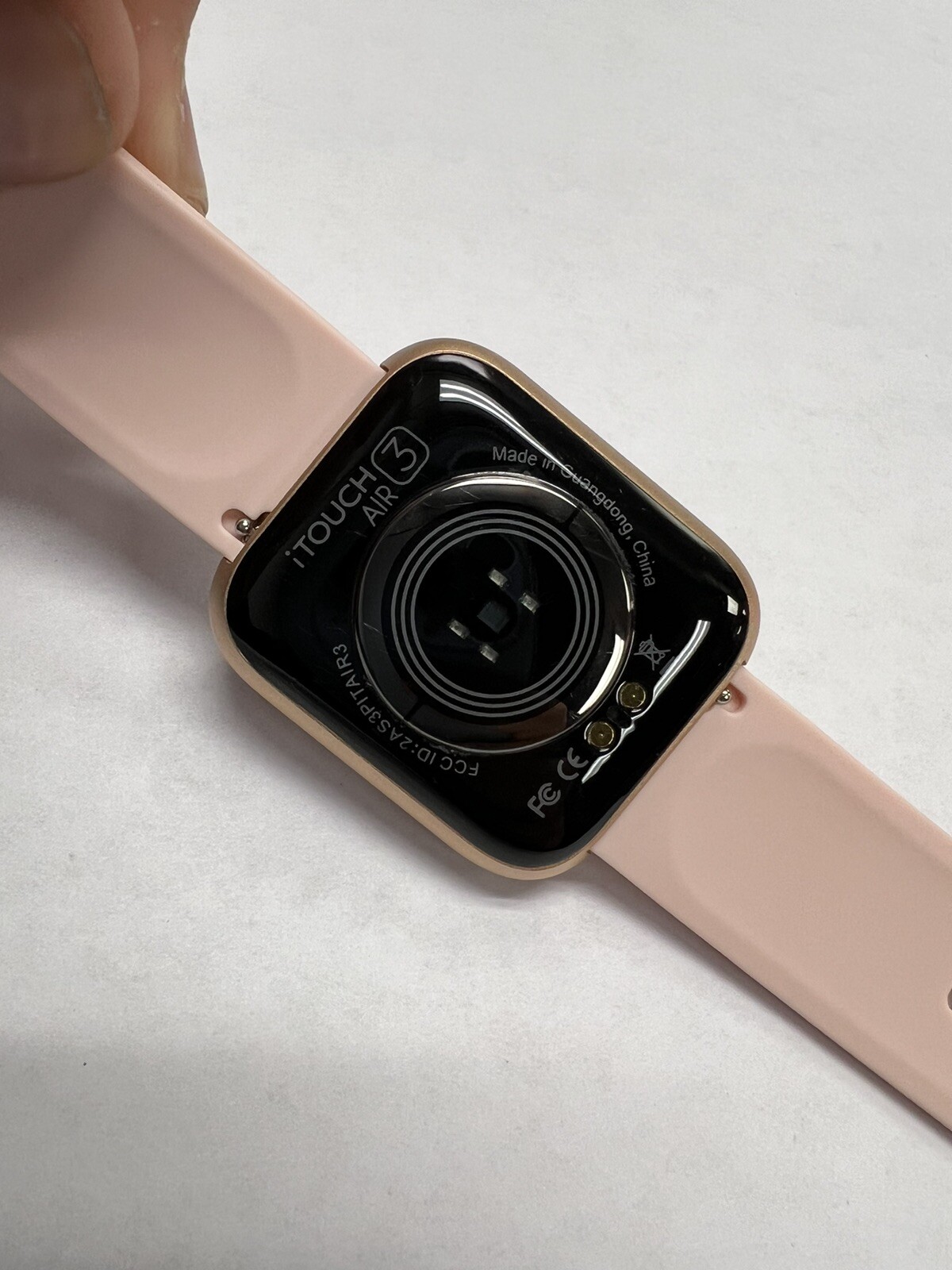 iTouch Air 3 Smartwatch GPS Health Monitor – Rose Gold/Blush