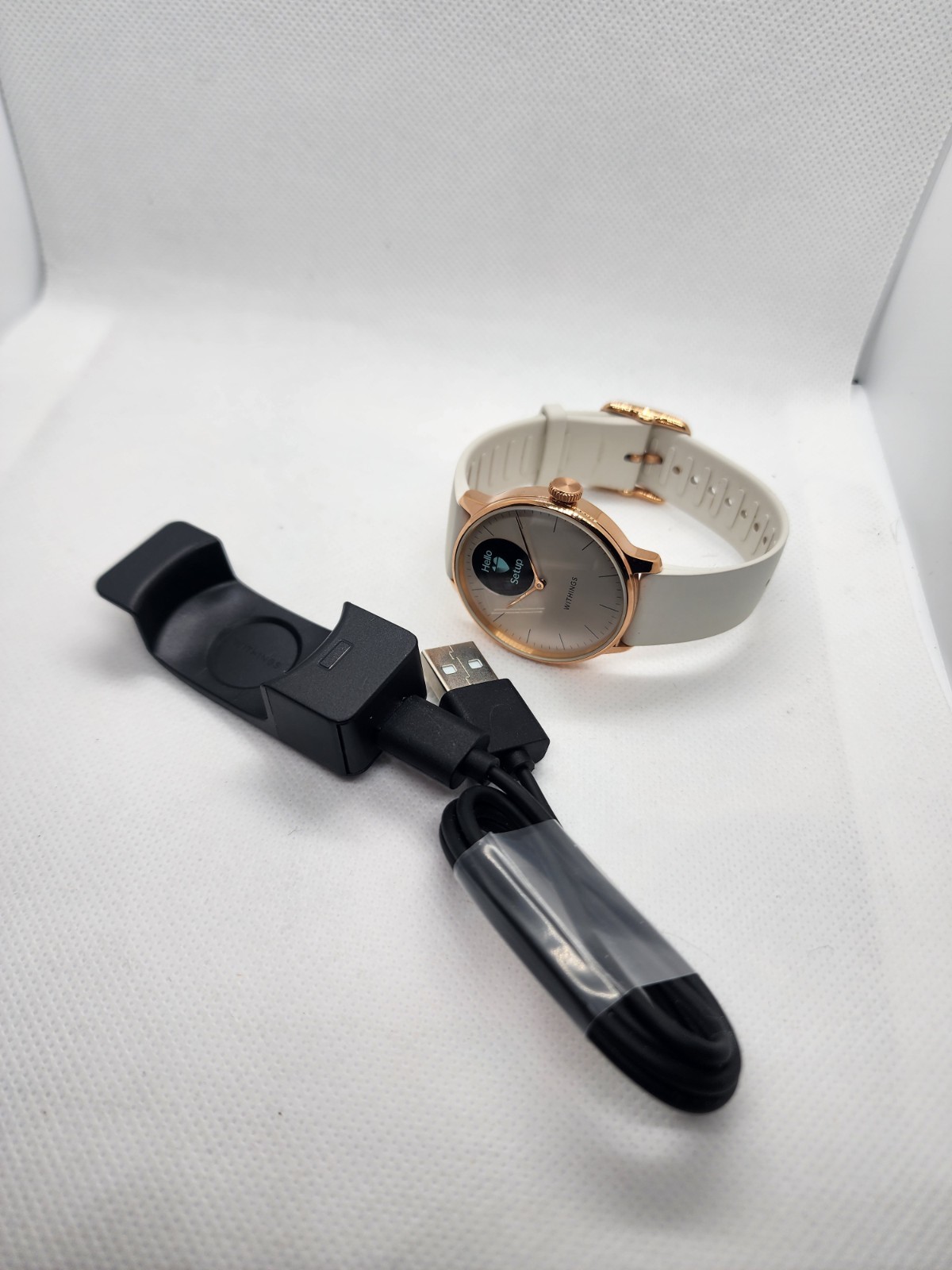 Withings ScanWatch Light – Sleep Monitor Smart Watch – Sand – 37mm