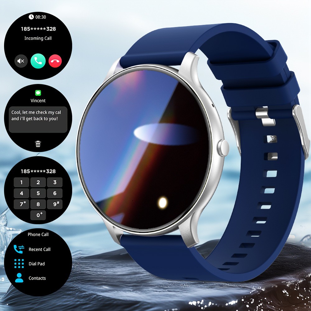 Smart Watch for Men Women Bluetooth Call Heart Rate IP68 120+ Sports Modes 1.46″