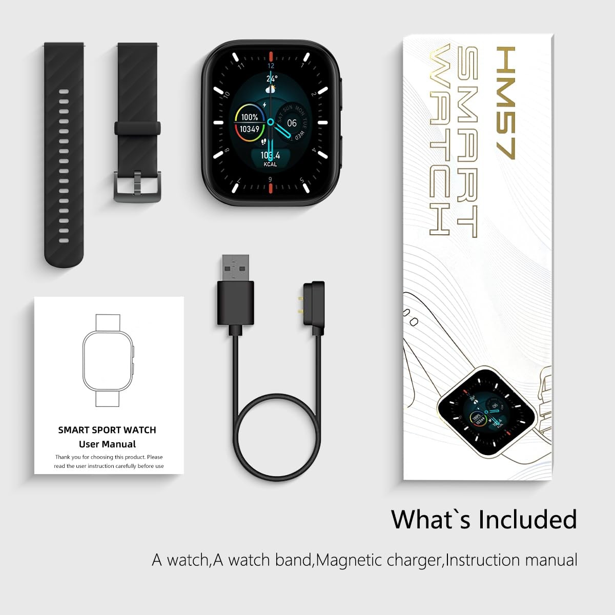 & Fitness Tracker (Answer/Make Calls), with 24/7 Heart Rate and , Sleep Track…