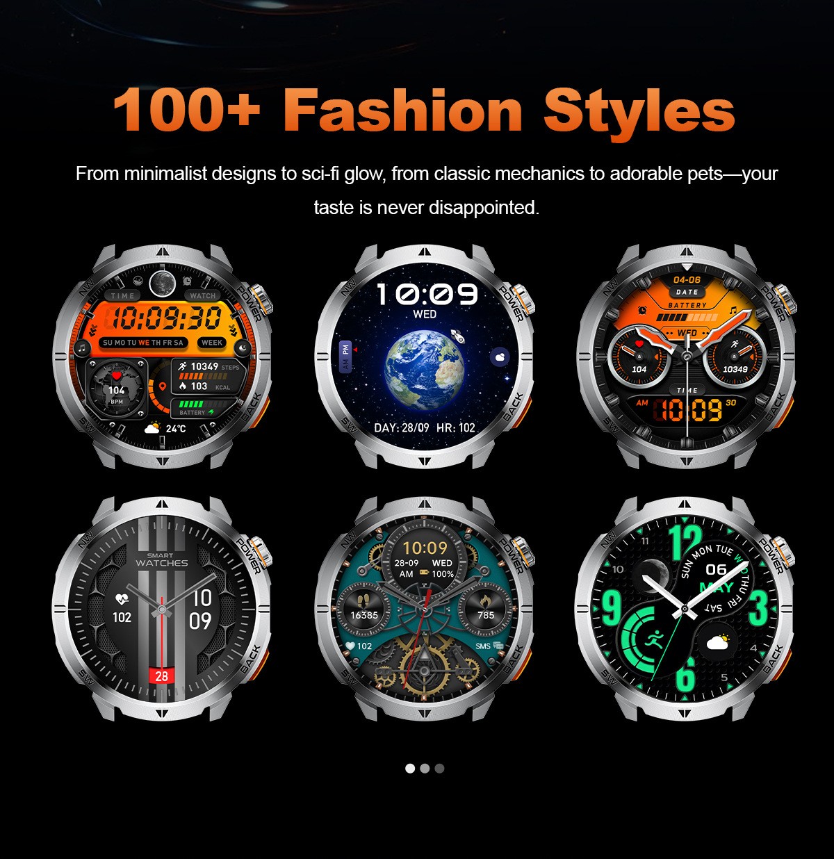 Military Smart Watch For Men Outdoor Flashlight Rugged Tactical Fitness Tracker
