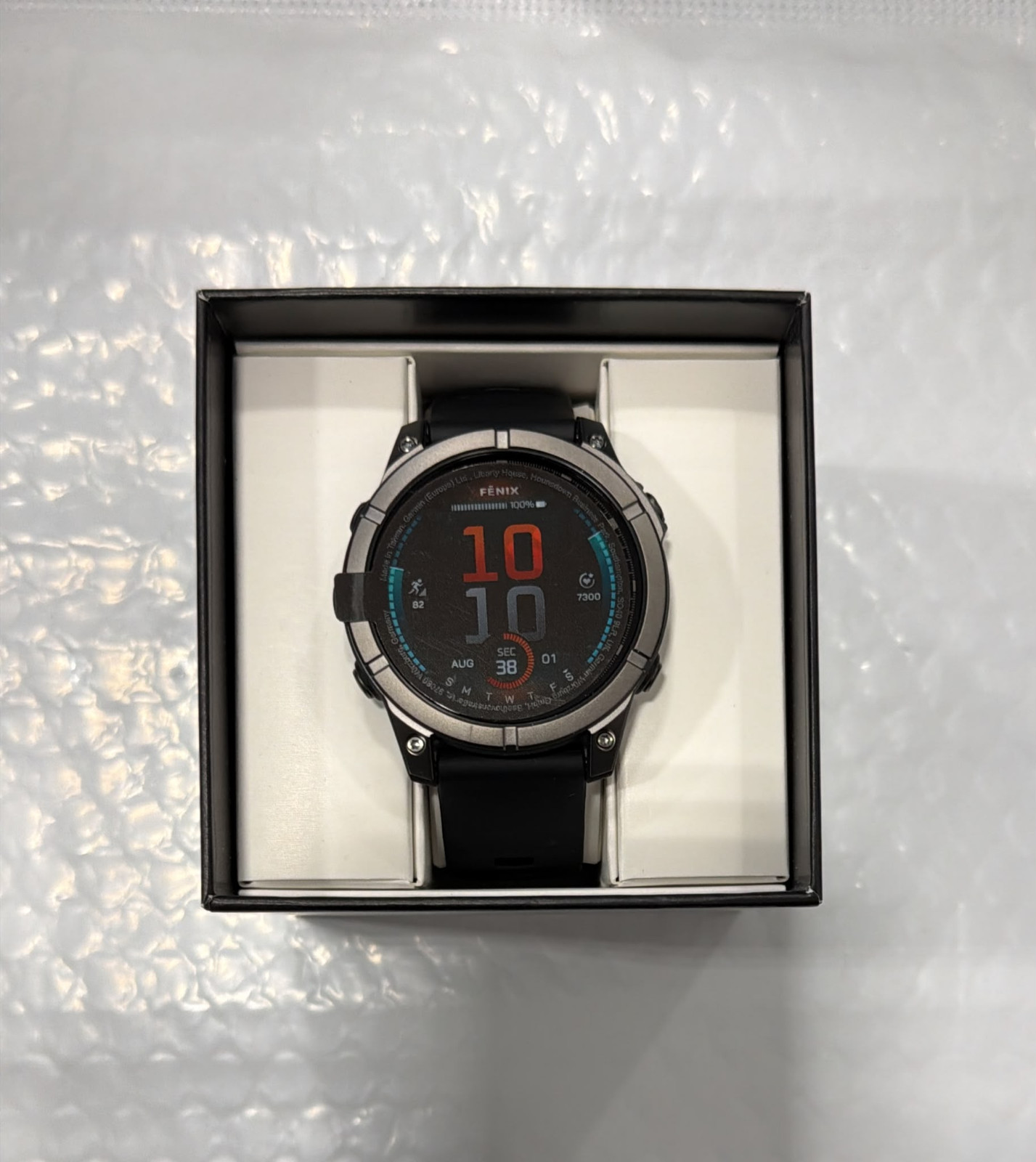 Garmin Fēnix E 47mm AMOLED Slate Gray Steel GPS Smartwatch SCRATCH 010-03025-01
