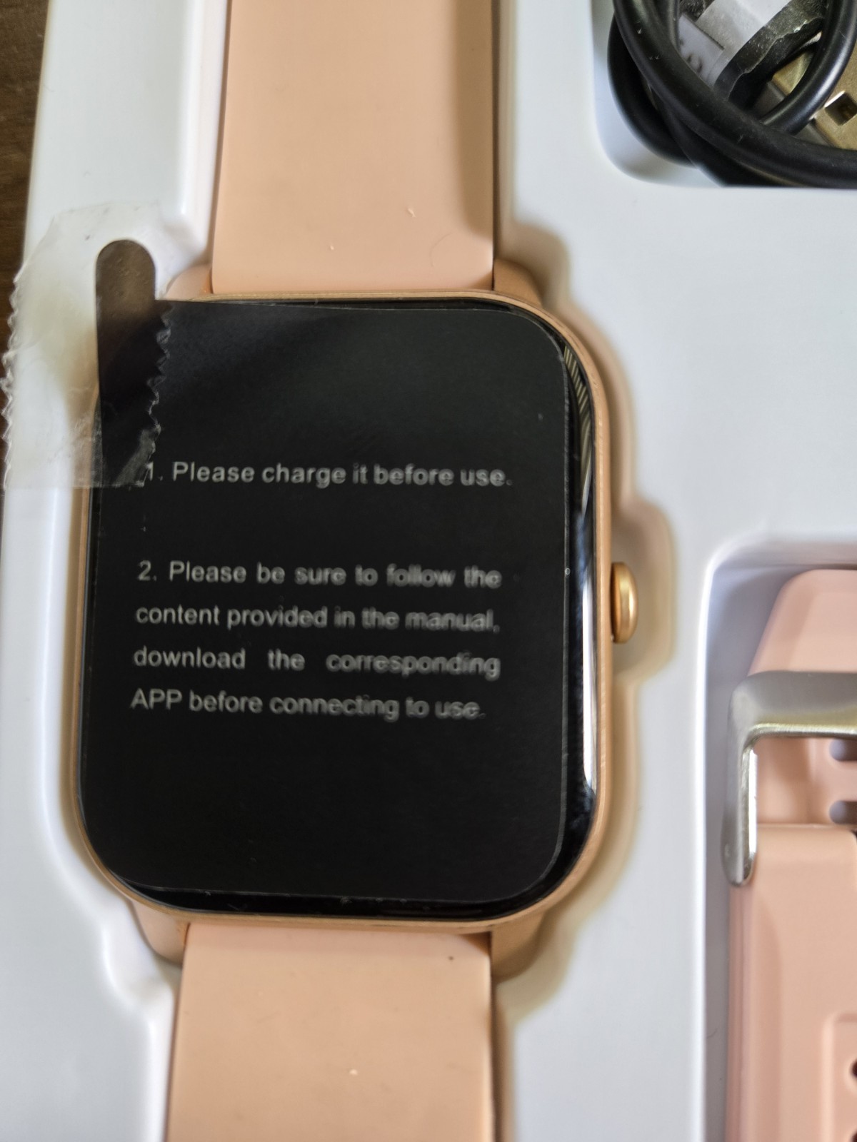 Ddidbi P66 Smart Watch (Answer/Make Call), 1.85″Touch Screen Fitness Tracker