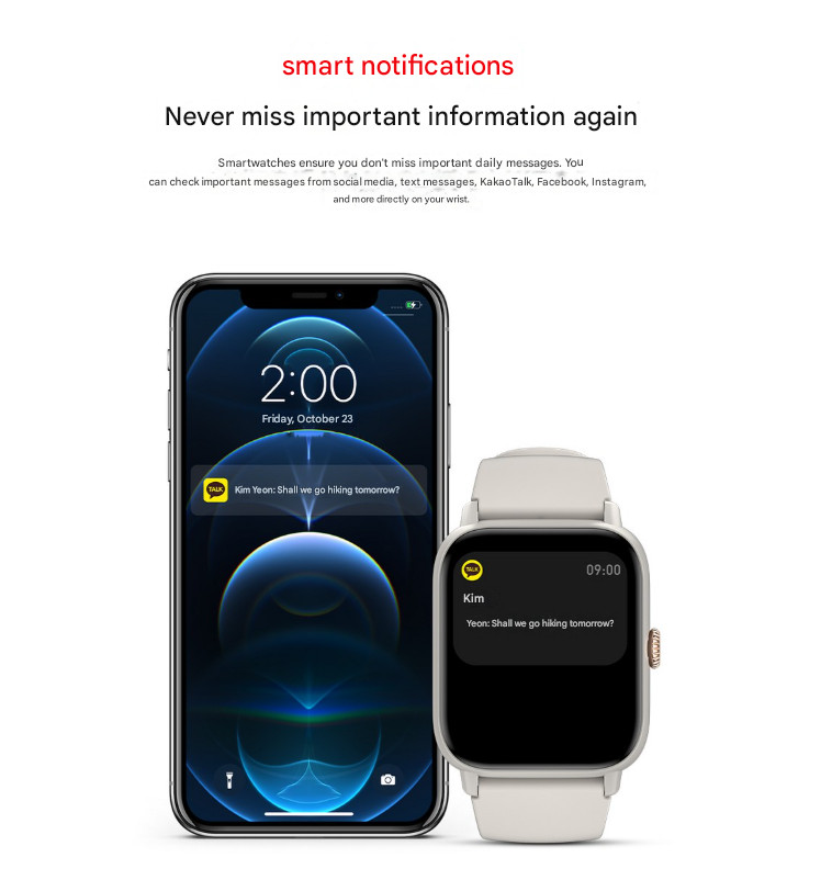 Wapik Bluetooth Smartwatch Z8 Smartband Sports Watch GPS