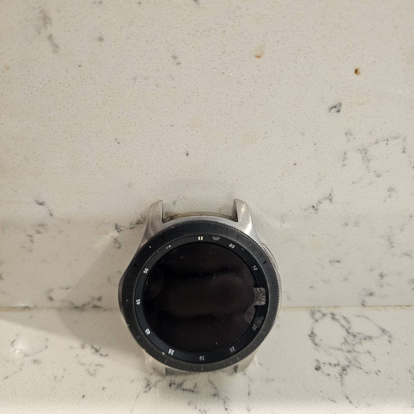Samsung Galaxy Watch 46mm SM-R805U Silver LTE Smartwatch – WATCH ONLY UNTESTED