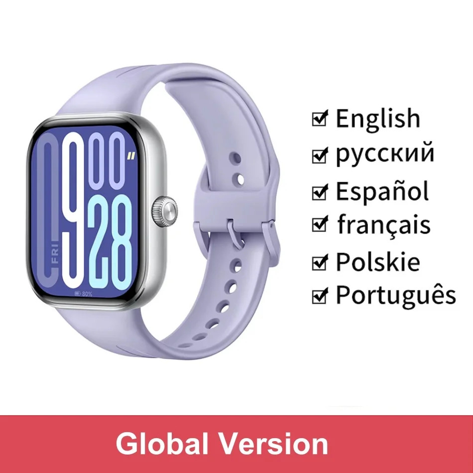 Xiaomi Redmi Watch 5 Smartwatch, 2.07″ AMOLED, 24-Day Battery, Bluetooth Calling