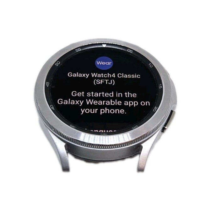 Samsung Galaxy Watch 4 46mm SM-R890 Stainless Steel Silver Smart Watch – READ #5