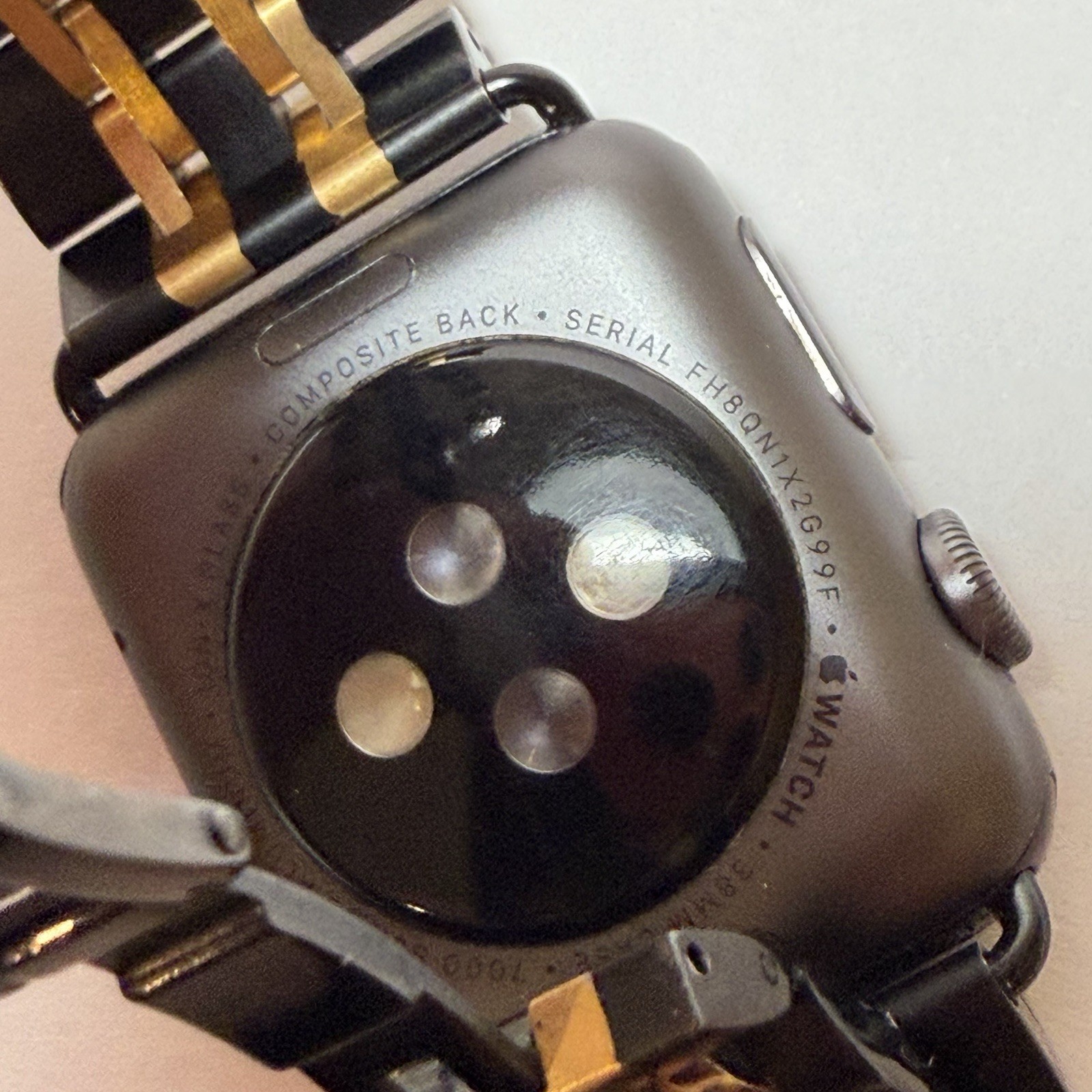Apple Brand Watch 7000 Series 38 mm Case Composite Back Aluminum For Parts