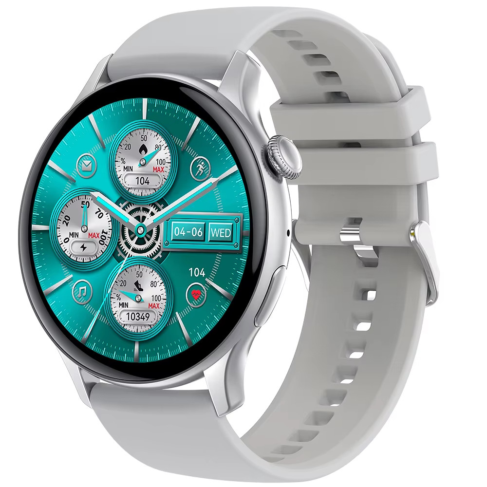 Thin Round AMOLED Smartwatch Men/Women IP68 Waterproof Bluetooth Android Apple