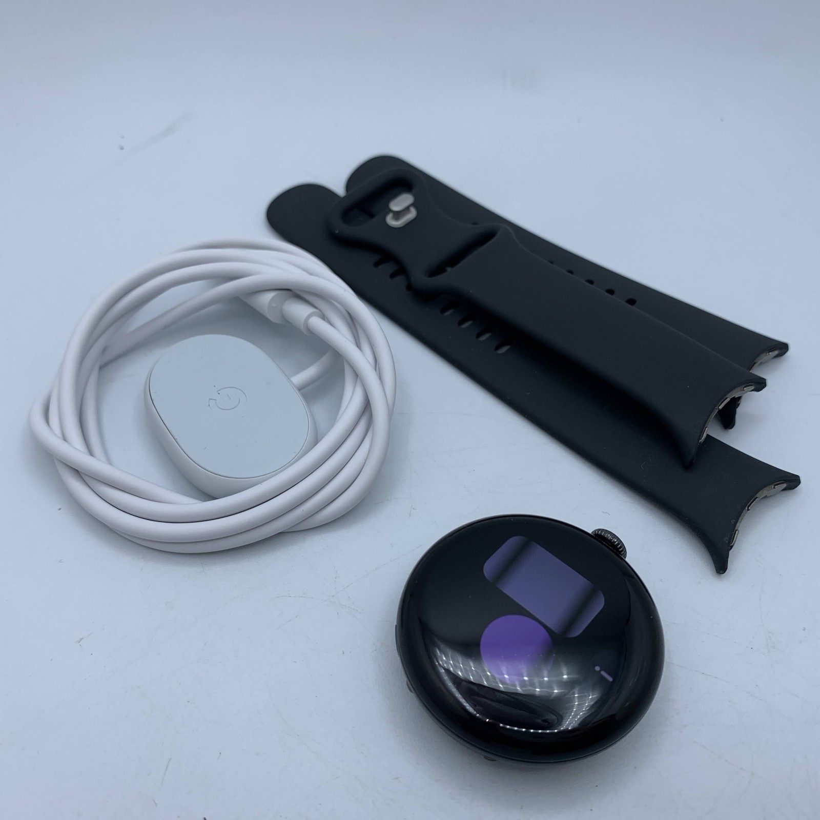 Google Pixel Watch 4 41mm Matte Black Aluminum Wi-Fi+Bluetooth – Open Box