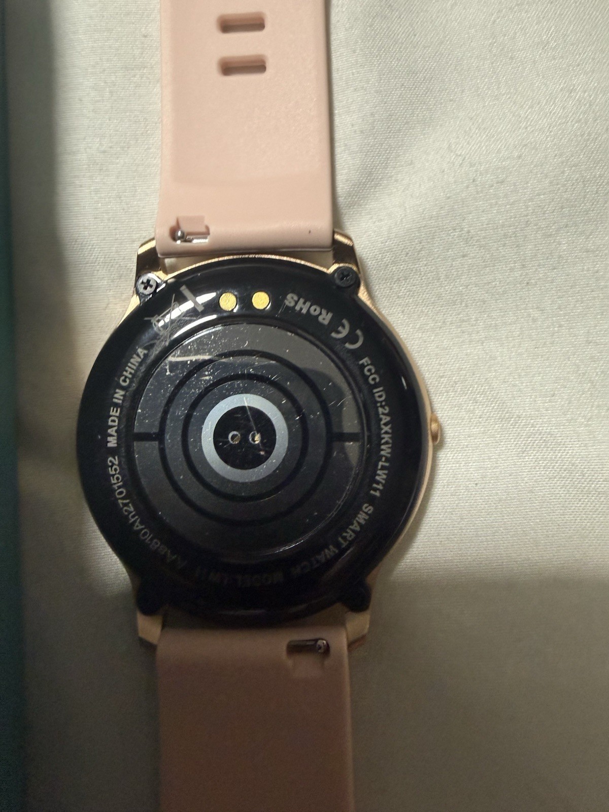 Agptek LW11 Womens Pink Waterproof Touchscreen Android Smart Wrist Watch