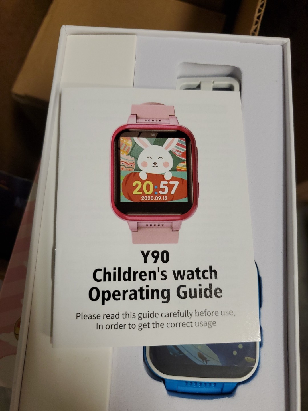Kids Smart Watch Girls Boys, SmartWatch Camera Games Walking Flashlight Blue