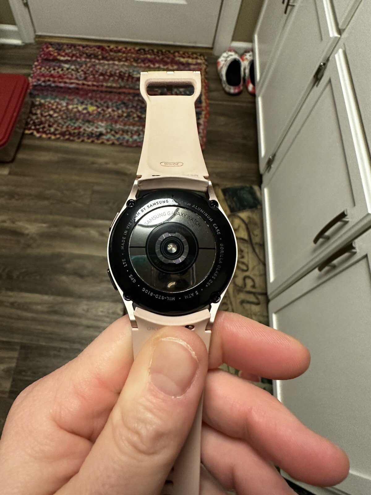 Samsung Galaxy Watch4 40mm Aluminum Case w/ Sport Band – Pink Gold…PERFECTION!