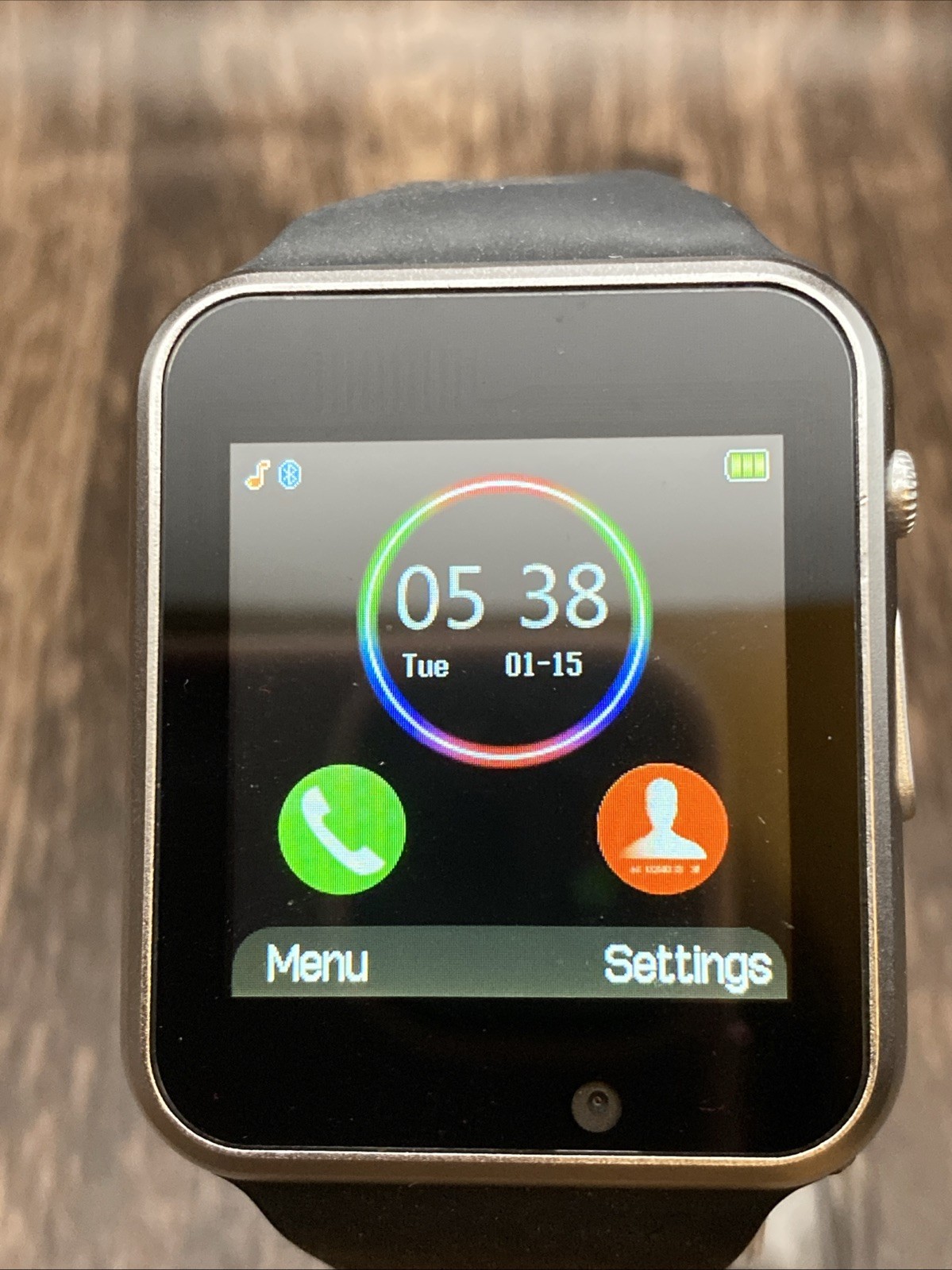 Hype Smart Watch Black With Bluetooth