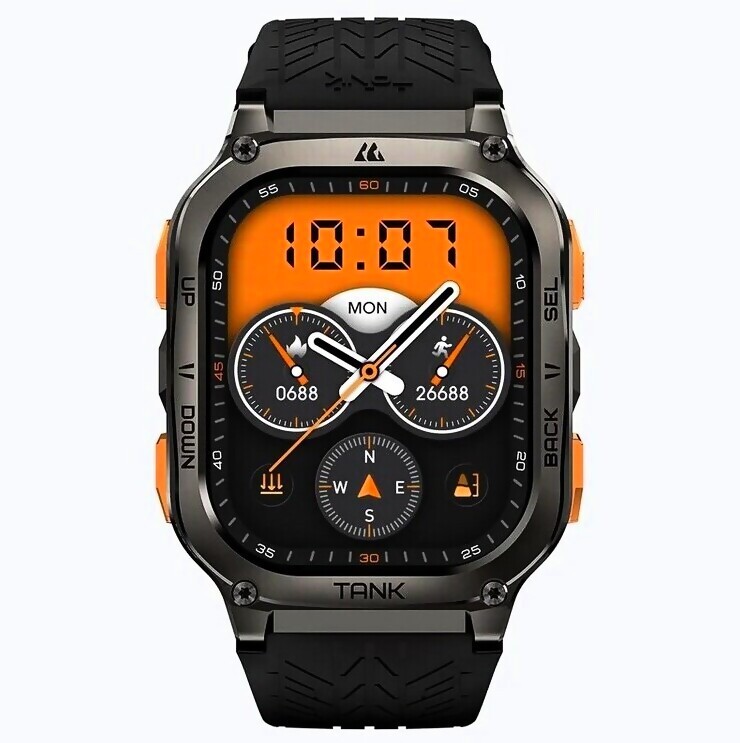 2024 KOSPET TANK M3 Ultra BLACK Special Edition GPS Smart Watch Sport NEW