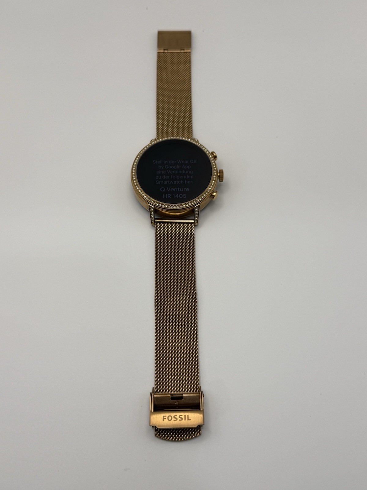 Fossil Venture Q HR Smartwatch Gen 4 DW7F1 40mm Rose Activity Tracker WORKS