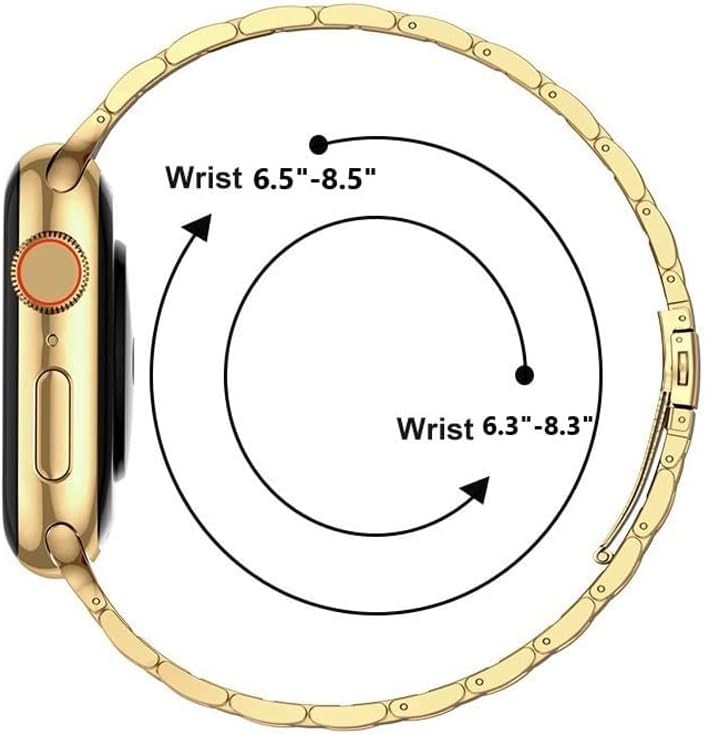 Solid Stainless Steel Strap Compatible with Pixel Watch 4 45mm