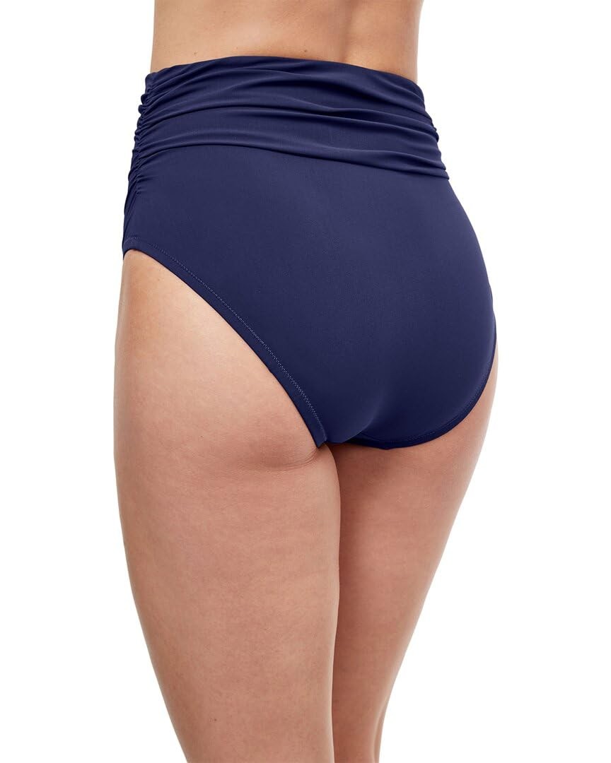‘s Tutti Frutti Ruched High Waist Swim Bottom – Tummy Control, Tops Sold Sepa…