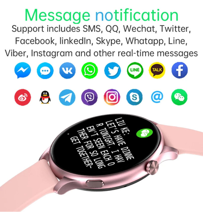 2025 Smart Watch Full Touch Screen AMOLED Bluetooth Call for Women -DT85