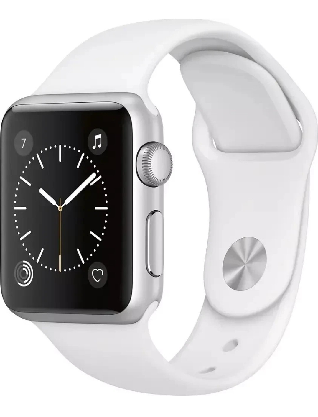Apple Watch 1st Gen 2015 38mm 42mm Silver Aluminum Bluetooth/WiFi Smart Watch