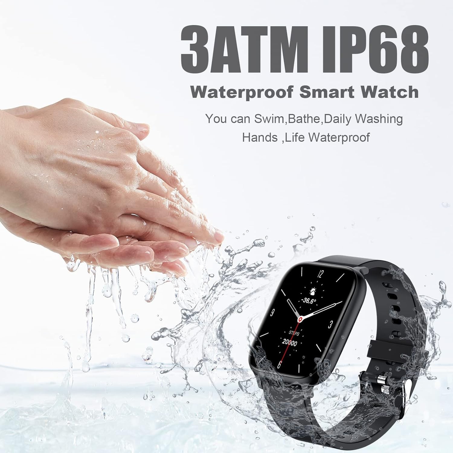 “Reloj Inteligente de Mujer Hombre para Iphone Apple Samsung Android y Bluetooth