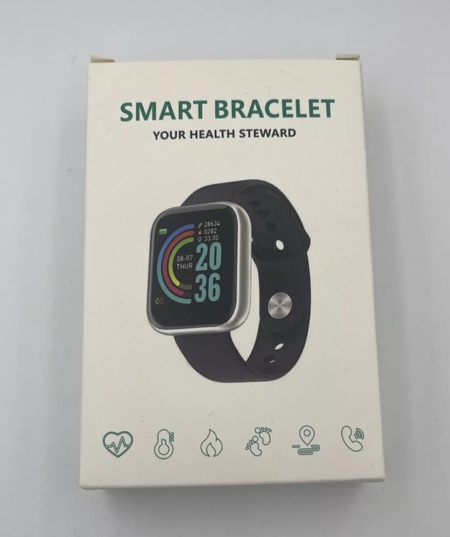 Smart Bracelet “Your Health Steward” Fitness Tracker/ Smart Health & HR Monitor