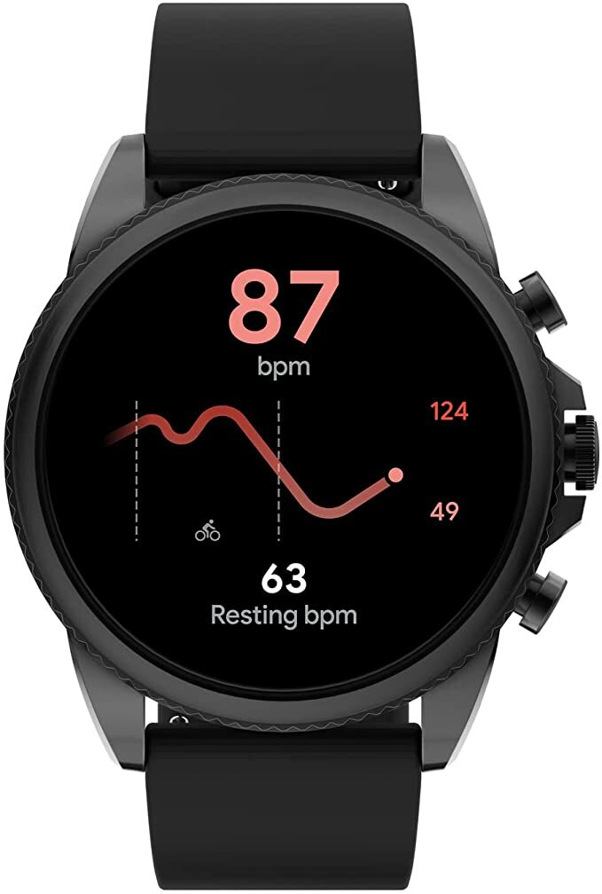 Fossil Gen 6 Touchscreen Stainless Steel Smartwatch with Bluetooth and Wear OS