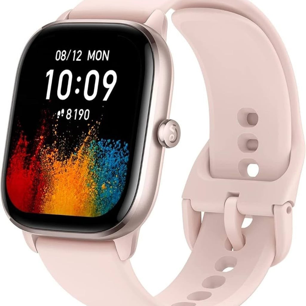 Amazfit GTS 4 Mini Smartwatch, Fitness Tracker with Alexa Built-in, GPS, and 120