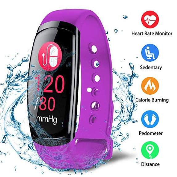 Fitness Band Tracker Smart watch Wristband Heart Rate/Blood Pressure/Sleep Monit
