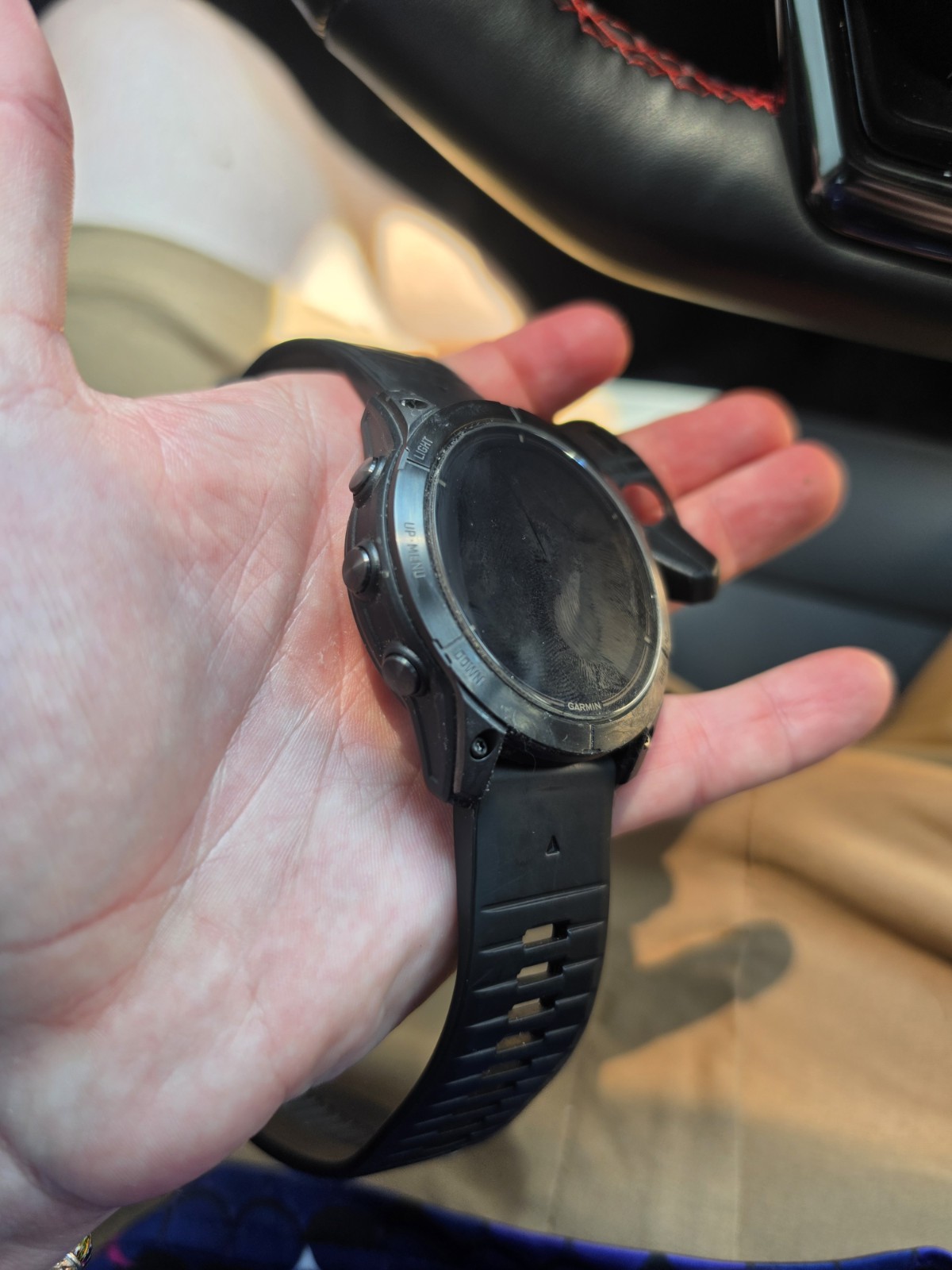 Garmin epix Pro 51mm Black Titanium Case GPS Smartwatch w/ Black Silicone Band