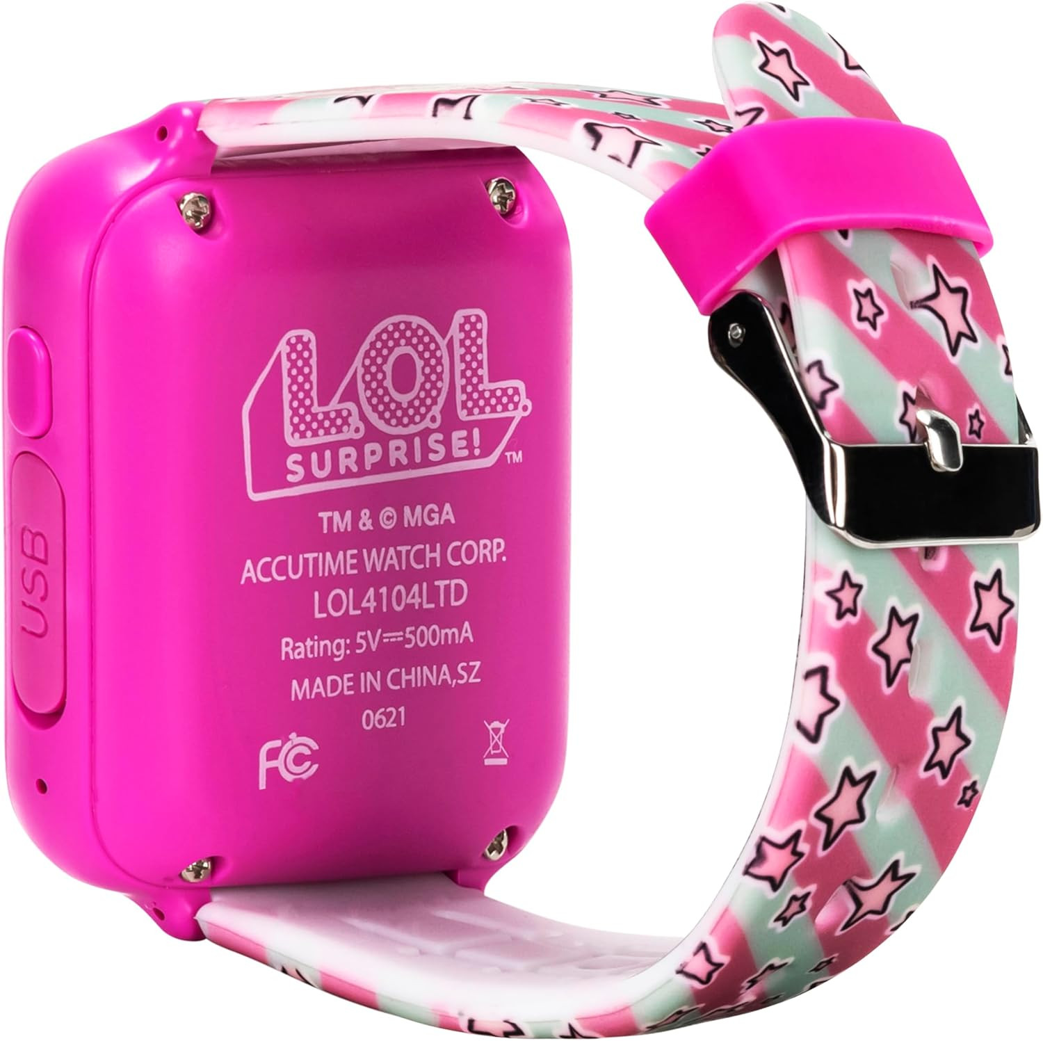 L.O.L. Surprise Kids Smart Watch with Touchscreen Selfie Camera Voice Recorder C
