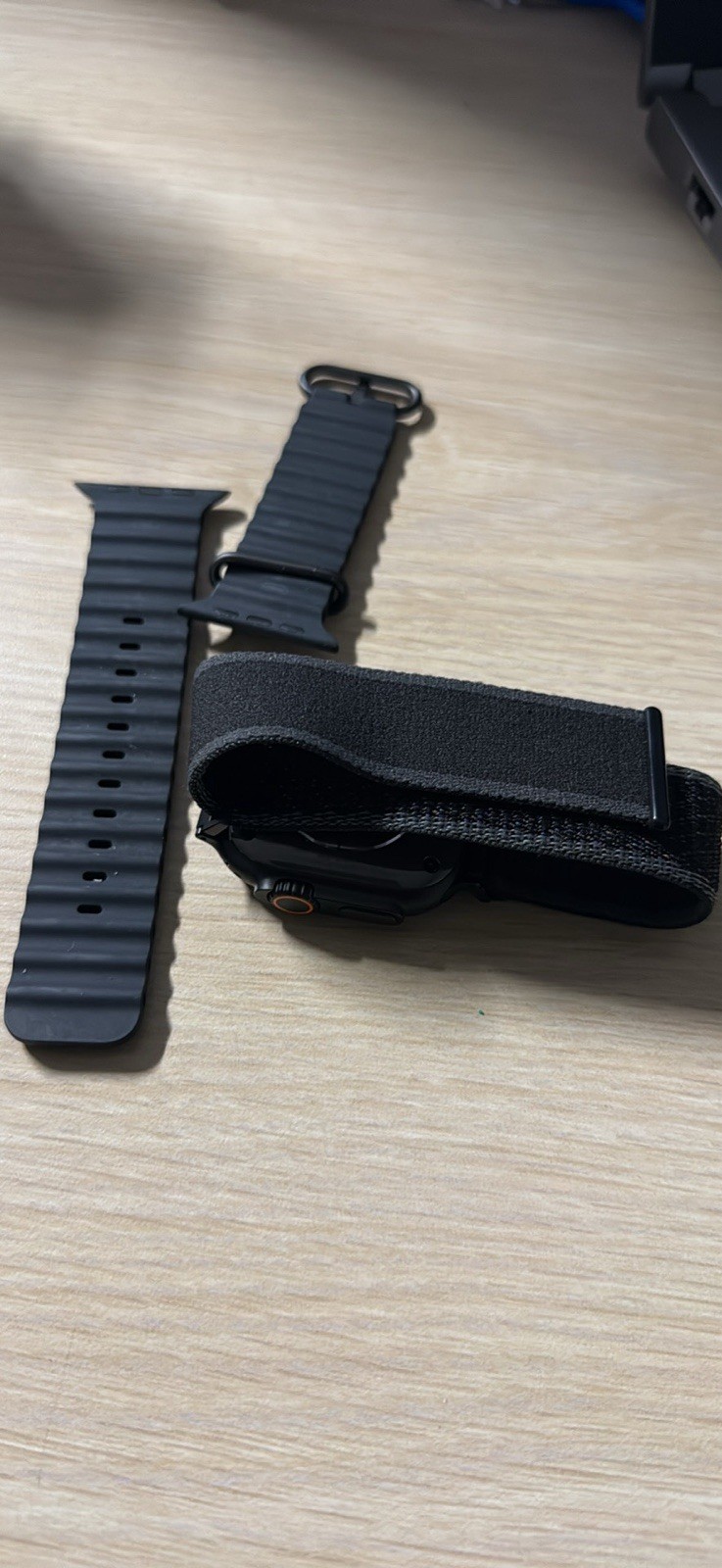 Apple Watch Ultra 3 49mm Black Aluminum Case Wi-Fi Unlocked w/ Black Band