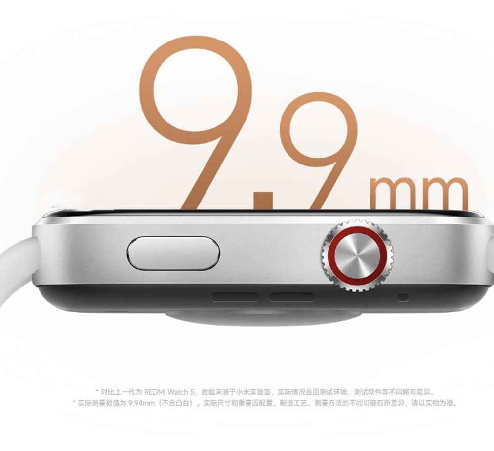 REDMI Watch 6 2.07” Bluetooth Smartwatch For Android 8.0 & iOS 14.0 5ATM NFC