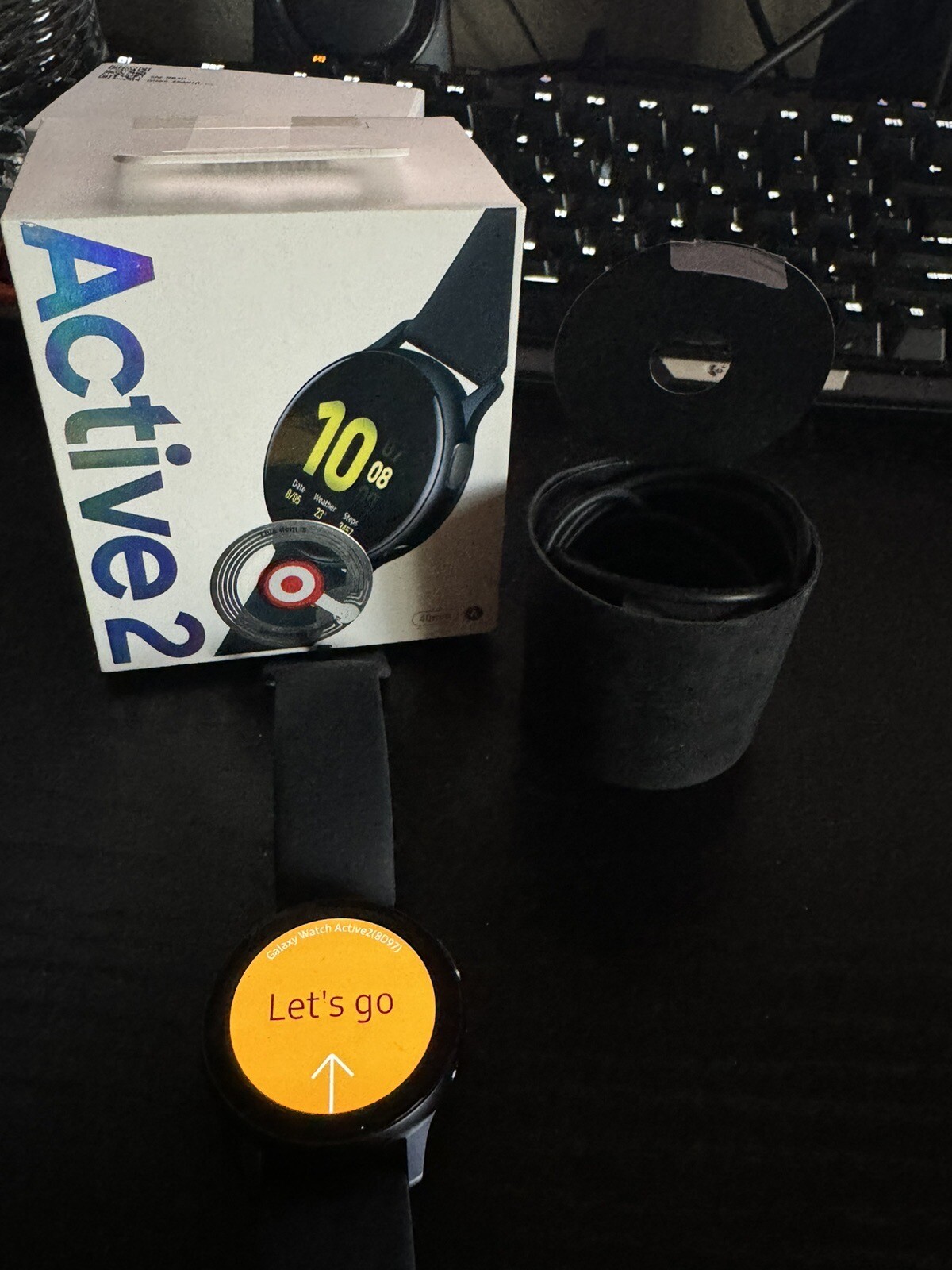 Samsung Galaxy Watch Active2 40mm GPS Aqua Black