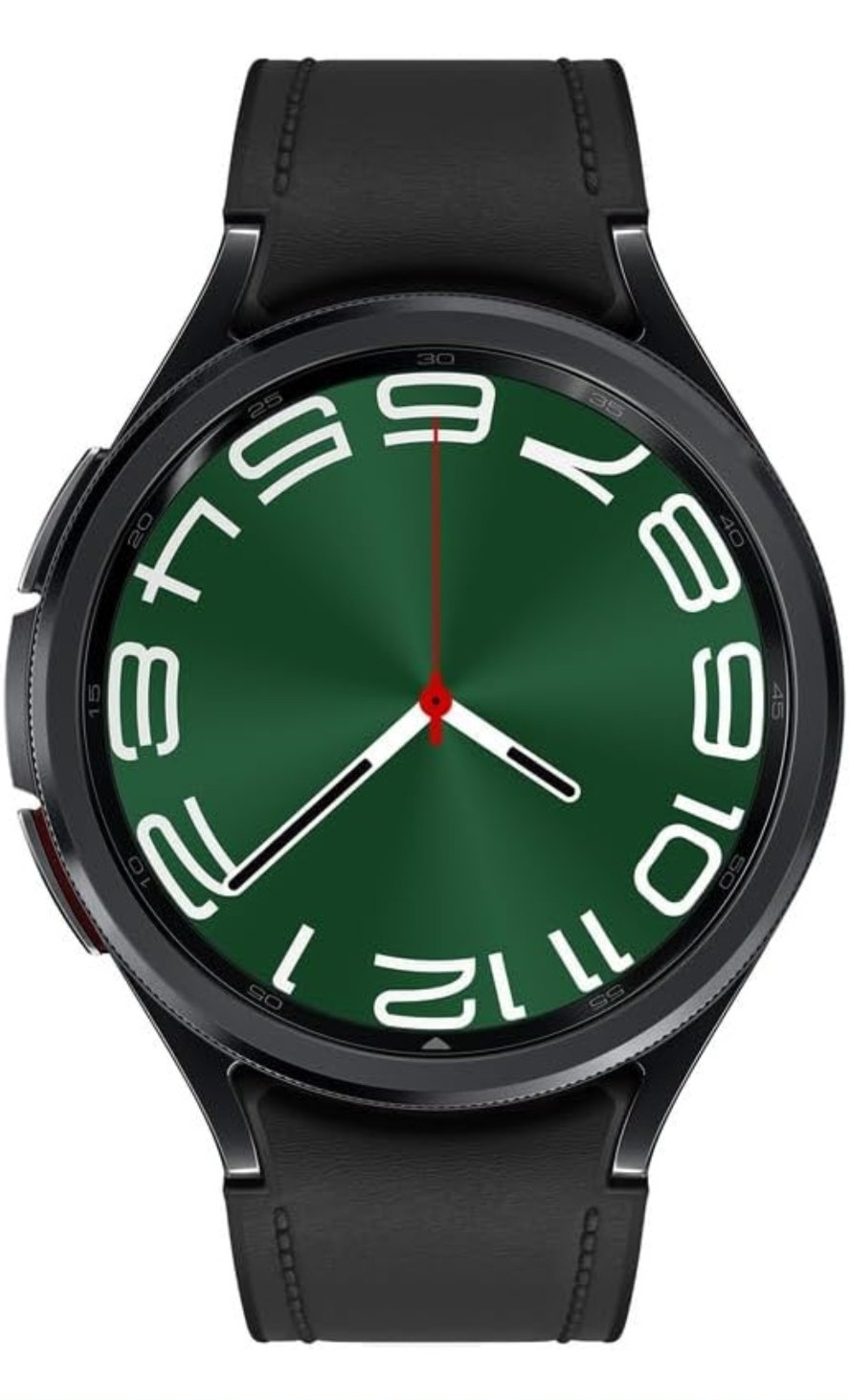 Samsung Galaxy Watch6 Classic 47mm Stainless Sapphire BT Wear OS Black Leather