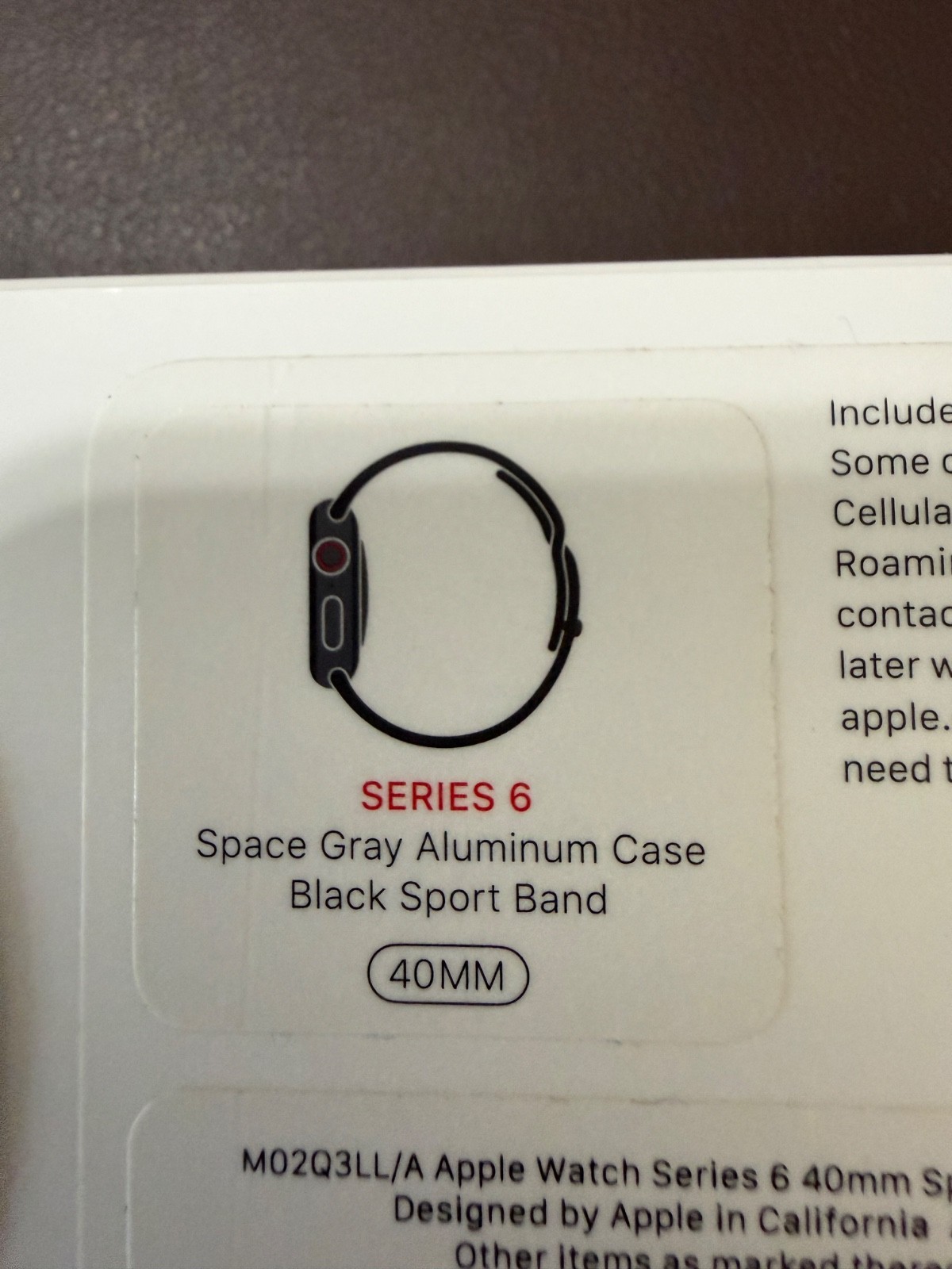 Apple Watch Series 6 40mm Space Gray Aluminum Case with Stainless Milanese Loop