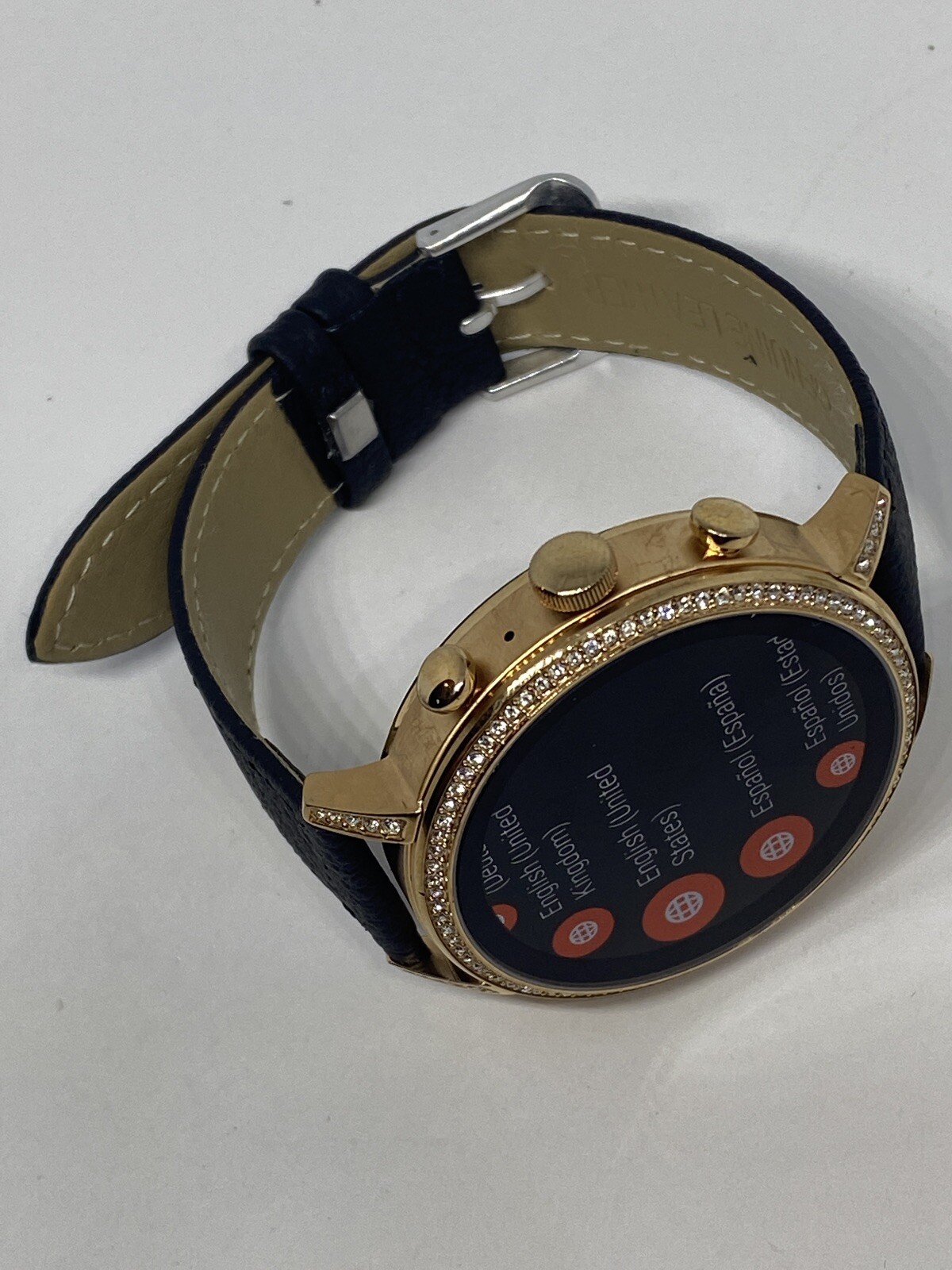 Fossil Gen 4 Authentic Digital Dial Smart Watch Custom Band FTW6015 AB473