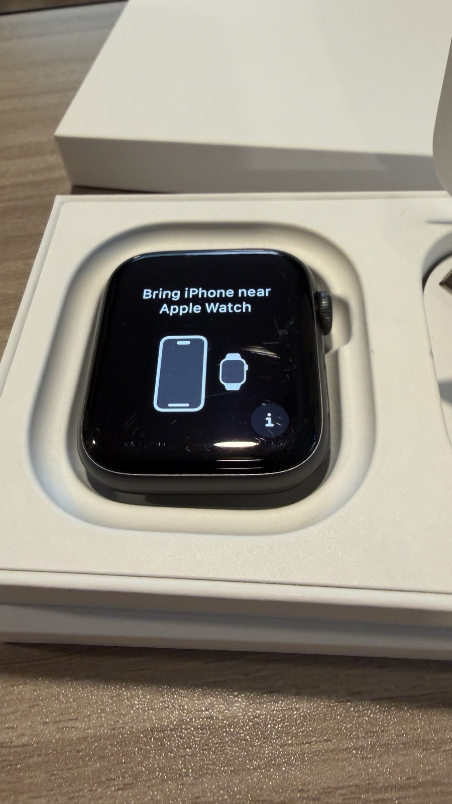 Apple Watch SE Gen 1- 44mm Midnight Aluminum Case with Sport Band, S/M (GPS)…