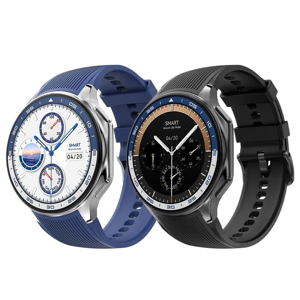 2024 Smart Watch Answer/Make Call for Android iPhone, 1.43″ AMOLED HD Screen