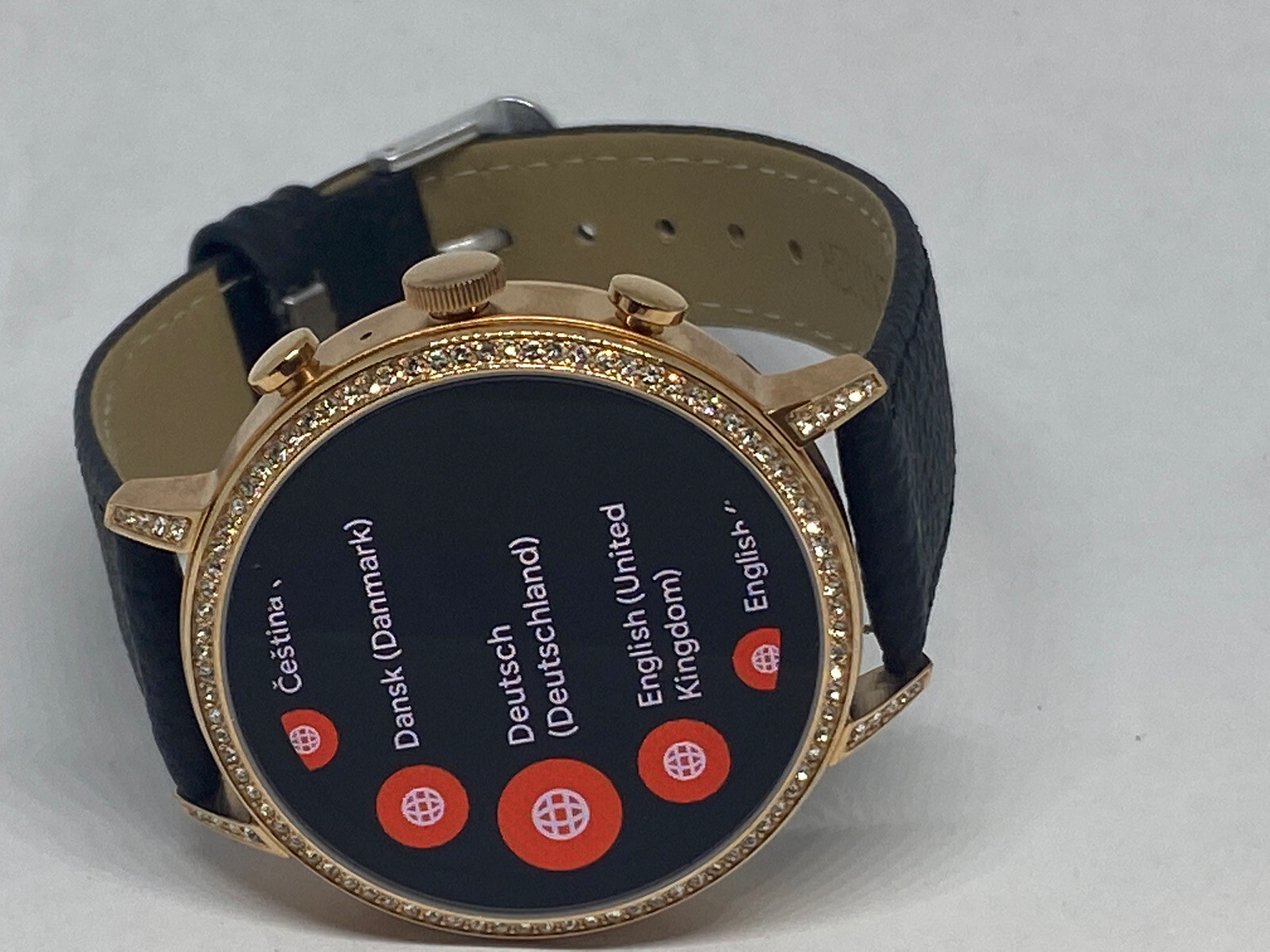 Fossil Gen 4 Authentic Digital Dial Smart Watch Custom Band FTW6011 DC140