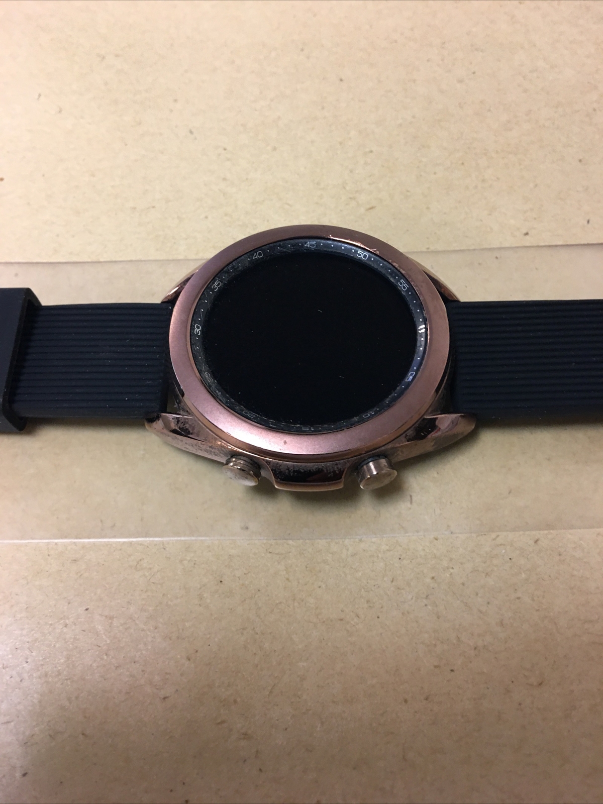 Samsung Galaxy Watch3 SM-R850 41mm Stainless Steel Case with Leather Strap -…