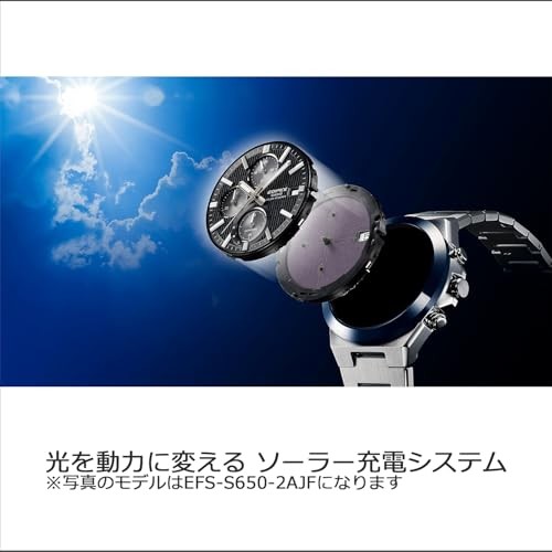 Casio Edifice EFS-S650YD-2AJF Solar Sapphire Blue Men’s Watch Japan