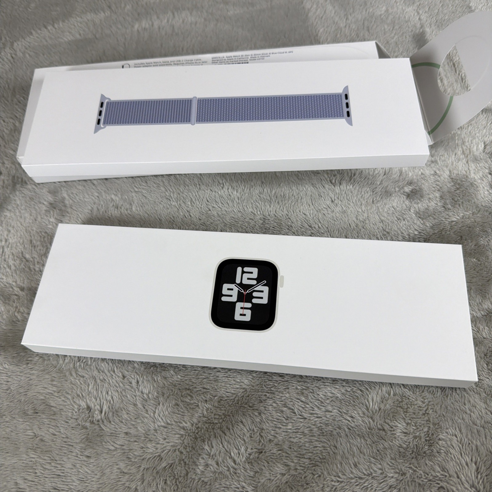 Apple Watch SE 2 40mm Silver Aluminum – Blue Cloud MNEE3LL/A