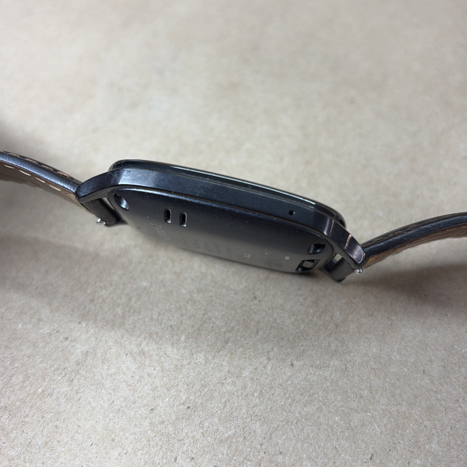 Asus ZenWatch 2 WI501Q Smartwatch Untested with Leather Band