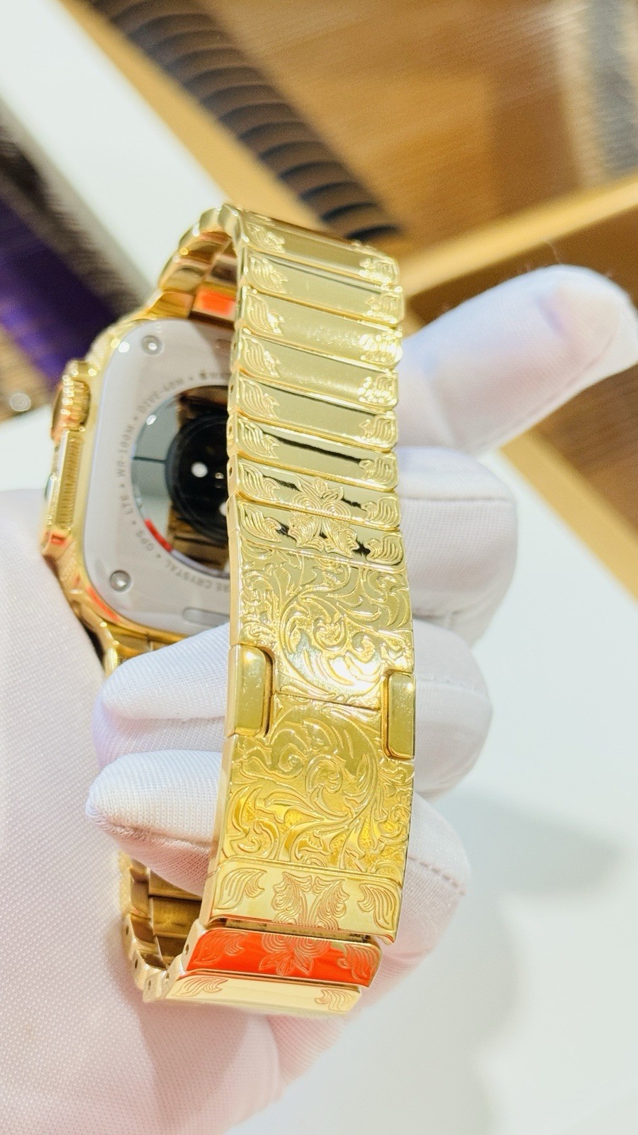 ✅ Custom 24k Gold Apple Watch Ultra 2 Engraved + Luxury Box | Authentic ✅